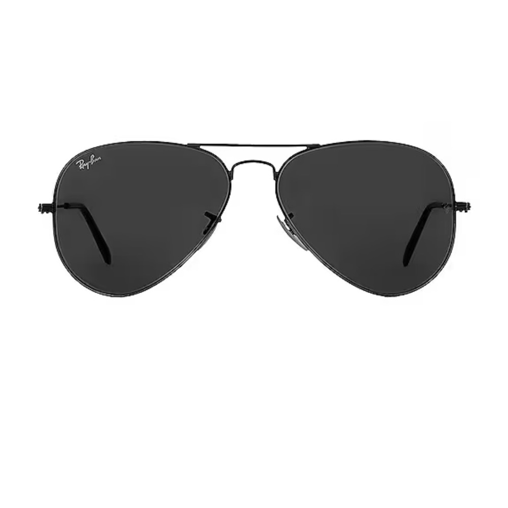 Ray ban 3025 women’s black aviators sunglasses large